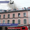 Возгорание охватило здание бизнес-центра на Большой Покровской