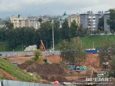 Систему сбора и водоотведения ливневых вод создают в Почаинском овраге в Нижнем Новгороде