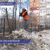 Уборка после зимнего периода проходит в Приокском районе Нижнего Новгорода