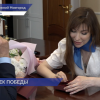 Председатель Законодательного Собрания Евгений Люлин встретился с автором выставки «Синий платочек Победы»