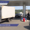 Волонтёры помогают водителям на АЗС Нижнего Новгорода