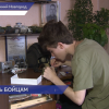 13-летний Вячеслав Макашутин создает модели танков из подручных средств и поддерживает бойцов за ленточкой